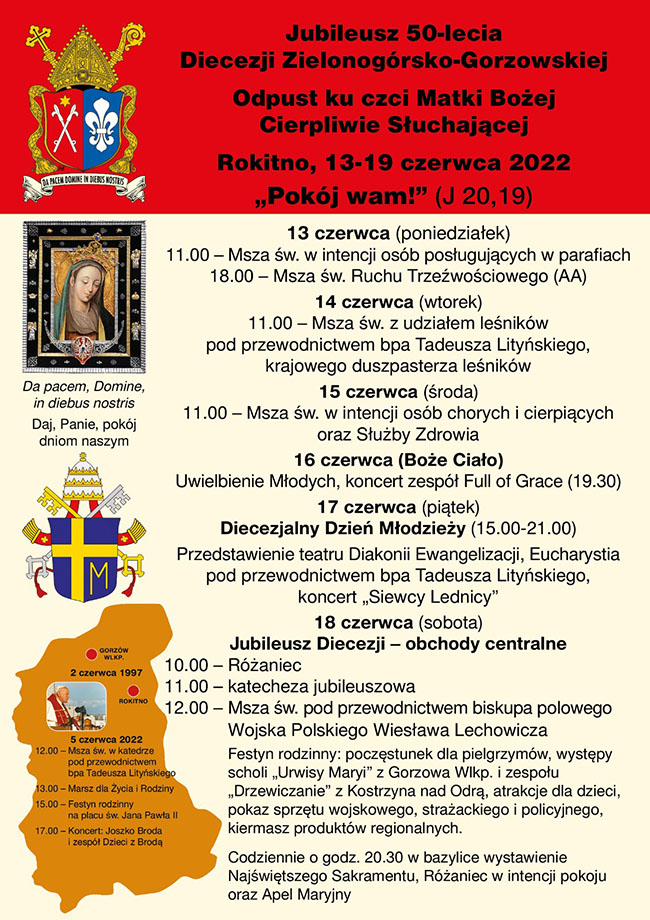 Jubileusz 50-lecia Diecezji Zielonogórsko-Gorzowskiej