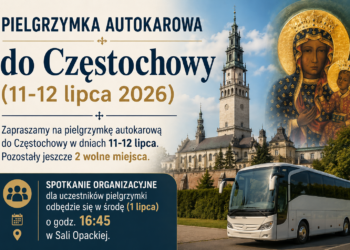 Pielgrzymka autokarowa do Częstochowy